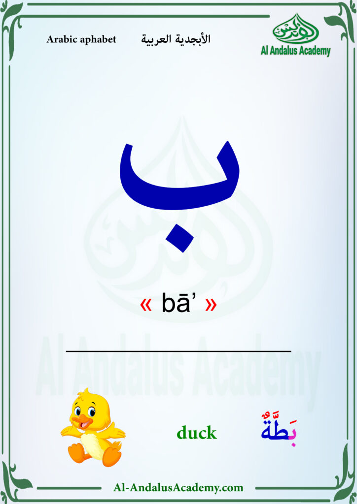 الأبجدية العربية 6